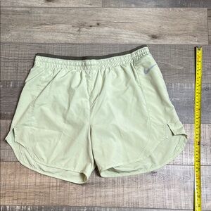 Nike Women's Light Green Running Shorts